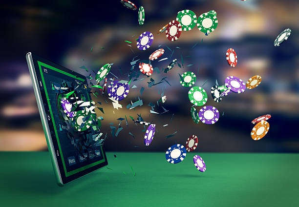 Live dealer studio with multi-camera setup for baccarat table